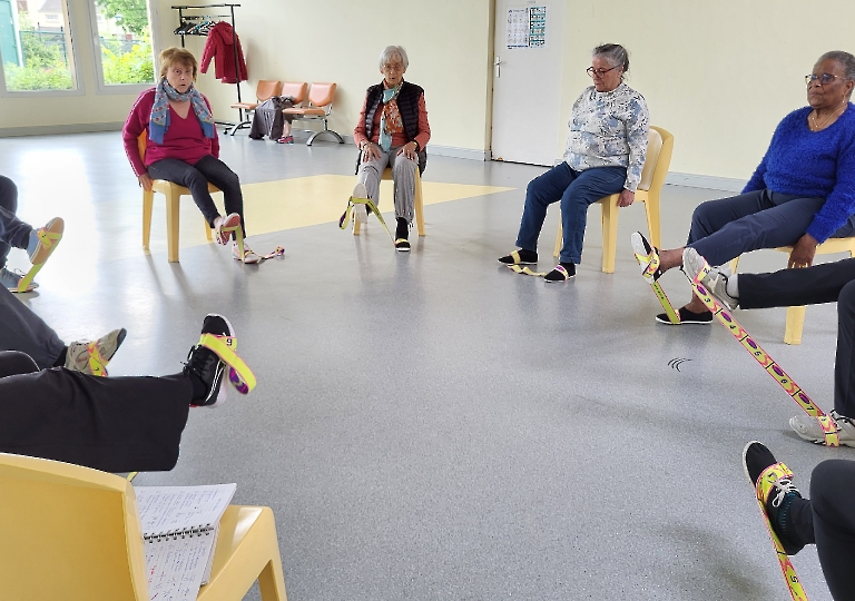 Gym sur Chaise